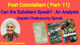 Can the Subaltern Speak  An Analysis [upl. by Aicinad]