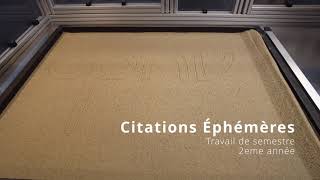 2024 Citations Éphémères [upl. by Alton]