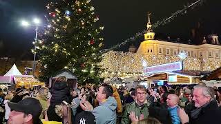 Der Klagenfurter Christkindlmarkt am Neuen Platz wurde offiziell eröffnet [upl. by Hadias]