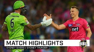 Sydney Smash ends in dramatic Super Over  KFC BBL09 [upl. by Adnomal780]