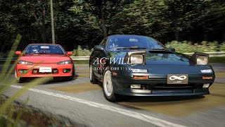 Touge Battles on Assetto Corsa [upl. by Nolrah461]