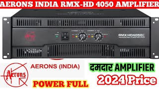 AERONS INDIA RMXHD 4050 AMPLIFIER price amp Ditels Pradeep dj Vlog [upl. by Nicolas]