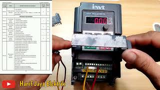 CARA SETTING FUNGSI TERMINAL EXTERNAL INVERTER INVT [upl. by Briscoe]