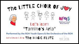 TAMINOs ARIA LYRICS Create amp Sing The Magic Flute  The LITTLE CHOIR Of JOY [upl. by Thomajan]