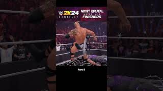 WWE 2K24 MOST BRUTAL FINISHERS to Dominik Mysterio [upl. by Evan]