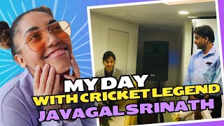 Hosting Javagal Srinath at Launch Event thingstodo launch javagalsrinath cricket emcee [upl. by Nedyrb]