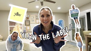 YLLW THE LABEL HAUL AND REVIEW UNSPONSORED someone should have held me back [upl. by Grey937]