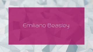 Emiliano Beasley  appearance [upl. by Doran]