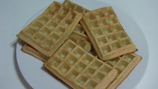 GOFRES CASEROS O WAFFLES [upl. by Ailedroc]