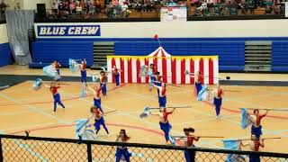 Bearden High School Winterguard  The Greatest Show [upl. by Jala990]