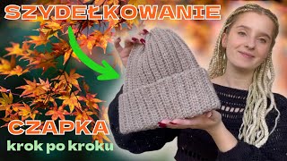 Czapka na szydełku  TUTORIAL KROK PO KROKU [upl. by Foushee]