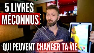 5 Livres méconnus qui ont changé ma vie inspiration [upl. by Ahsot281]