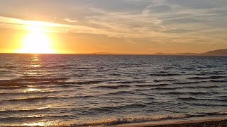 Sonnenuntergang Playa de Palma Mallorca 04 Februar 2024 [upl. by Suzi390]