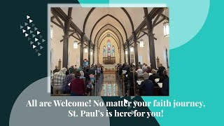 August 4 2024 at 10 am  St Paul’s Holy Eucharist Worship Service [upl. by Nnayt]