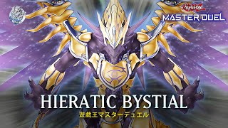 Bystial Hieratic  Hieratic Seal of Convocation  Ranked Gameplay YuGiOh Master Duel [upl. by Dafodil]