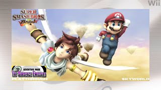 Super Smash Bros Brawl  Subspace Emissary Playthrough Skyworld [upl. by Gladstone600]