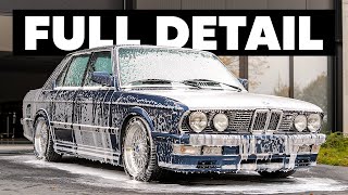 BMW M535i E28  Wash Polish amp Coating [upl. by Agnella]