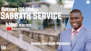 Morvant SDA Church  Sabbath Service  August 19th 2023 [upl. by Libenson]