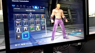 Tekken 7  Geese Howard customization Tekken World Tour build  Shadows Die Twice [upl. by Adolfo]