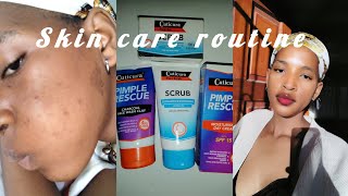 skincare routine to remove dark marks and have clear skin cuticura [upl. by Airdnas]