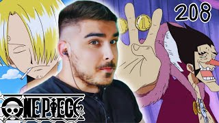 LUFFY ACCEPTED THIS SHADDY CHALLENGE SANJI DIDNT SIMP ONE PIECE EPISODE 208 REACTION [upl. by Hirasuna]