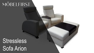 Designermöbel – Sofa Arion von Stressless  MÖBELFIRST präsentiert [upl. by Ennaillek998]