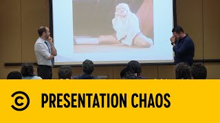 Presentation Chaos  Impractical Jokers  Comedy Central Africa [upl. by Neryt252]