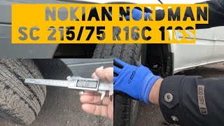 Отзыв спустя 30000 км Nokian Nordman SC 21575 R16C 116S На чём ездить дальше [upl. by Clower]