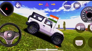 Modified Mahindra Thar Car Games Indian Cars Gadi Wala Game  Car Game Android Gameplay [upl. by Mclain]