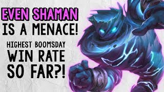 EVEN SHAMAN HAS REALLY STRONG WIN RATES  The Boomsday Project  Hearthstone [upl. by Kumler500]