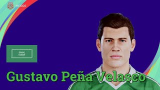 Gustavo Peña Velasco  PES Clasico Face Bodyamp Stats [upl. by Ferdinand]