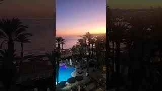 שקיעה באילת  Sunset in Eilat travel vacation beach summerbeach hotel israel sunset אילת [upl. by Ritter]