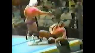 Ric Flair amp Tully Blanchard vs Magnum TA amp Dusty Rhodes [upl. by Conners]