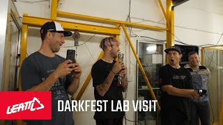 Darkfest riders visit the Leatt Lab [upl. by Manwell]