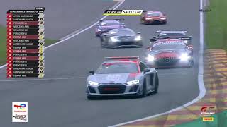 Rauwers equips the Audi R8 Safety Car  2021 24h of Spa Francorchamps with the Legend Lightbar [upl. by Essilrahc]