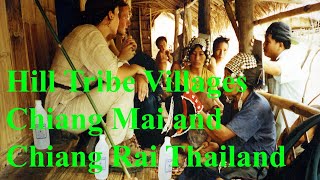 Visiting Hill Tribes Chiang Mai to Chiang Rai Thailand video [upl. by Ahlgren]