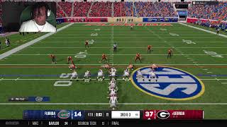 NCAA25 COACH WOOD vs Georgia [upl. by Arika]