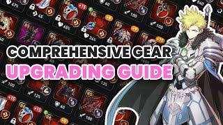 The ULTIMATE Epic Seven Comprehensive Gear Upgrading Guide [upl. by Esirrehc]