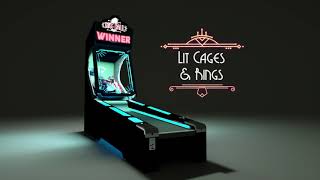 SkeeBall Glow Arcade Game [upl. by Yesdnik]