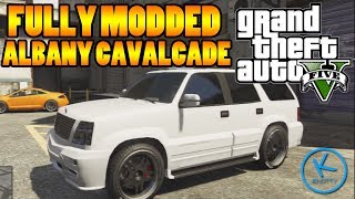 GTA 5 Fully Modified ALBANY CAVALCADE SPEAKER CAR [upl. by Viscardi]