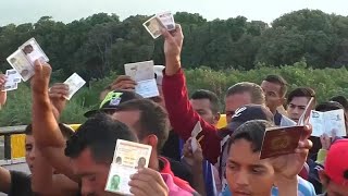 Gigantesca sanatoria di immigrati venezuelani in Colombia [upl. by Himelman]