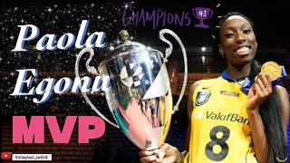 Paola Egonu │ MVP 40 points│ Vakifbank vs Eczacıbaşı Dynavit │ CEV Champion League 202223 Champion [upl. by Eibloc]