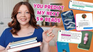 Reading YOUR 5⭐ Predictions For Me 🤯 books Ive never heard of [upl. by Coffin298]