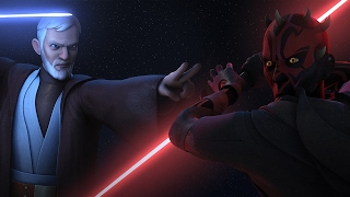 Obi Wan vs Darth Maul in Star Wars Rebels  Explained by Sam Witwer the voice actor of Darth Maul [upl. by Sherrie]