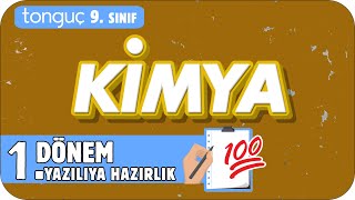 9Sınıf Kimya 1Dönem 1Yazılıya Hazırlık 📑 2025 [upl. by Kunz230]