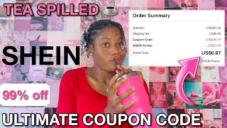 The Ultimate SHEIN Coupon Code List  active working amp updated shein discount codes 2023 [upl. by Marlo966]