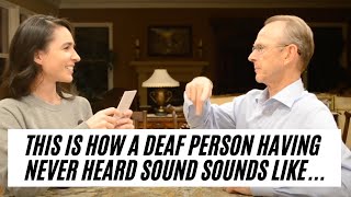 This Is How A Deaf Persons Voice Sounds If You Ever Wondered [upl. by Duster]