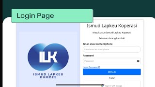 Ismud Koperasi Video Manual Prosedur Operasi Aplikasi Laporan Keuangan Koperasi Basis Web [upl. by Aset]