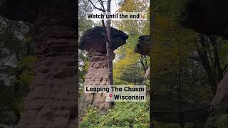 Leaping The Chasm Wisconsin Dells Wisconsin [upl. by Rooney]