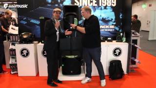 Musikmesse 2016  Mackie SRM1550 Subwoofer [upl. by Kcirdderf]